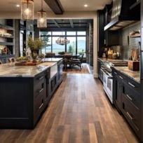 parallel kitchen design in Ahmedabad